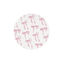 1个圆形粉色蝴蝶结卡通鼠标垫，圆形多功能办公少女风ins风可爱高端游戏键盘鼠标垫办公桌垫 - 生日礼物、圣诞礼物、节日礼物、情人节礼物 - 彩色 - 查看 8