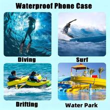 3件套防水手机袋，PVC透明密封触屏，全视全包围便携式防水手机壳，适合游泳/冲浪，多种颜色可选 - 3PCS - 查看 2