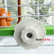 1 pieza Percha con campana en forma de nube/palmera, juguete para trepar y rascar para loros, plataforma de salto para entretenimiento, plataforma de salto para hámsters, decoración de jaula de pájaros, estante de descanso para loros, adecuado para pájaros y mascotas pequeñas en todas las estaciones - Multicolor - Ver 7