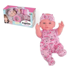 Pepita Doll With Baby Sounds, Milk, Cute And Talking - Baby Pink - View 4