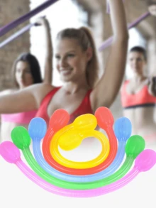 Dây kháng lực silicon cho yoga, dây kháng lực thẳng đầu tròn, dây kéo giãn cơ thể, dụng cụ tập luyện định hình cơ thể dành cho nữ, dây kéo giãn phù hợp cho tập thể dục yoga, tập luyện thể hình, hoạt động ngoài trời và sử dụng hàng ngày. Phụ kiện yoga, phụ kiện phòng tập thể dục, thiết bị tập luyện, dụng cụ thể dục thiết yếu. - Nhiều màu - Xem 4