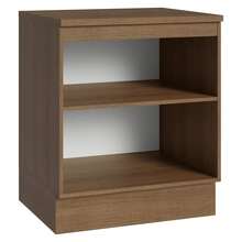 Gabinete Bajo Cocina Madesa Vik 70cm Con 2 Puertas MG - Marrón y Gris - Ver 10