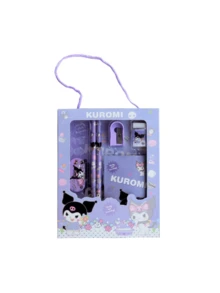 6pcs/Set Coulomi Cinnamon Dog, My Melody, Hello Kitty Cartoon Ruler, Pencil Sharpener, Eraser, Notebook Stationery Set, Creative Drawing And Office Supplies, Hello Kitty Stationery Gift Set (Some Accessories May Be Random) (Packaging Design Is Random) - Multicolor - View 11