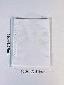 A5 6-Ring Zipper Binder Cover With Refill Pages - Multicolor - View 8