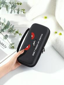 1pc "Don't Touch My Switch" Expression Pattern Protective Case, Suitable For Nintendo Switch 2 (2025), Switch NS/Switch OLED/Lite, Switch Gaming Console Accessories, Storage Bag, Switch Protective Cover, Romantic Gift For Switch Players - Multicolor - View 15