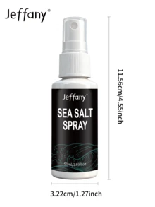Jeffany Sea Salt Spray - Hair Styling & Volumizing Texture Spray - Strong Hold Beach Wave Spray, Suitable For High Volume, Surf Hair, Normal Hair - No Heat, No Alcohol, Beach Hair Spray, Surf Hair Care, Natural Texture, Curl Enhancer - 50ml - View 10