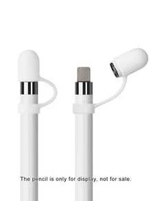 Apple Pencil 1st Gen Anti-Lost Cap, Silicone Protective Case Compatible With Apple Pencil Pro, 2nd Gen, And Apple Pencil (USB-C), Soft Silicone Stylus Cap, Capacitive Pen Accessories