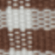 2.5cm Checkered Shoelaces - #38 Coffee Color