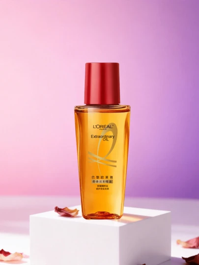 L'Oreal 非凡护发油 - 适用于染发，旅行装 - 30毫升/1.01盎司。