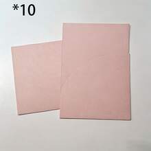 10pcs Pocket Style Wedding Invitation Envelopes, Simple Invitation Envelopes For Engagement, 15th Birthday, Christening, Etc., 5*7 Inch Invitation, DIY Invitation Cards, Customizable Pockets - Multicolor - View 9