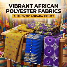 Tissu imprimé cire africaine polyester style Ankara Kitenge 1/3/6 yards 44 pouces de large double face résistant à la décoloration tissu batik pour la couture la confection de robes robe de soirée jupe chemisier foulard turban écharpe sac fourre-tout matelassage patchwork artisanat tapisserie coussin - Multicolore - Voir 7
