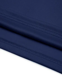 Bộ 2 món áo polo nam cỡ lớn kiểu dáng thường ngày có cổ và quần short dây rút, họa tiết ngựa hiệp sĩ tinh tế, thích hợp mặc hàng ngày vào mùa hè, trang phục thể thao thoải mái và thoáng khí. - Xanh đậm - Xem 8