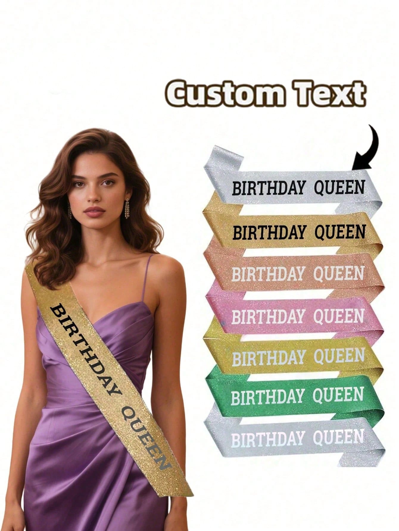 Customized Belt, Personalized Belt (With Logo And Text), Customized Party Belt (With Text), Bridal Belt, Bachelorette Party Belt, Pageant/Birthday Belt, DIY Customized Belt, Customized Bridal Belt, Bachelorette Party Gift, Bridal Belt, Personalized Belt, Bachelorette Party Belt, Customized Belt, Party Gifts, Personalized Gifts, Wedding Party, Gifts, Bridesmaid Proposal Gifts - Multicolor - View 1