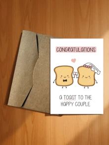 1张，结婚贺卡，祝贺卡，祝酒卡，祝幸福新人（含信封），小型企业用品，感谢卡，生日礼物，卡片，特色商品，礼品卡 - 套裝 - 查看 22