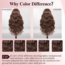 Wear And Go Glueless Wigs Human Blended Hair Pre Plucked Pre Cut 5*5 13*4 13*6 HD Lace Closure Wigs Human Frontal Hair For Women Pre Bleached Knots 200% Density Body Wave 4# Chocolate Dark Brown Wig - Brown - View 10