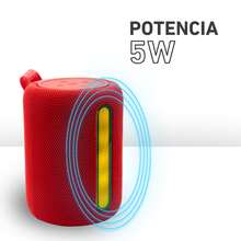 Mini Bocina Bluetooth con Función TWS Y Luz RGB - Multicolor - Ver 3