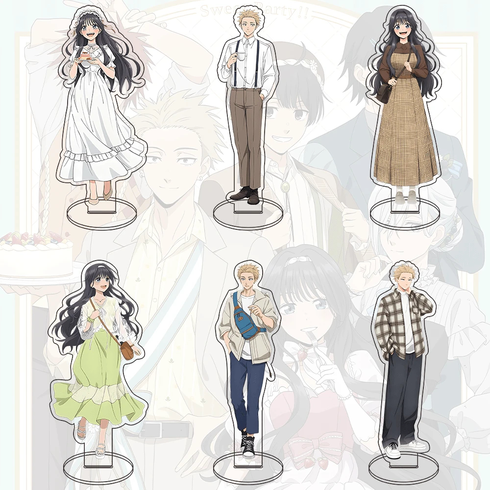 1 Pc 15CM Anime The Fragrant Flower Blooms With Dignity Love Acrylic Stand Model Plate Decoration Originality Desk Figure Display Product All Saints' Day Gift - Multicolor - View 1