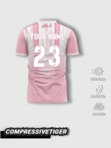 Maillot de soccer personnalisé Algérie rose Coupe du Monde 2026 pour hommes - Top d'entraînement respirant et séchage rapide, personnalisé avec nom et numéro (devant/dos) - Version fan, convient pour le soccer, la fitness, le port décontracté - Cadeau pour le printemps/été, Halloween, Thanksgiving, Noël et Nouvel An, équipe nationale - Rose bonbon - Voir 2