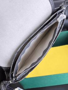 Three-Layer Envelope Bag For Postman, Single-Shoulder Crossbody Camera Bag, Fashionable Clutch For Men And Women - Green - View 3