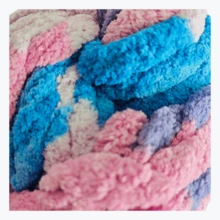 1pc Velvet Chunky Yarn, Suitable For Weaving Blankets, Handmade DIY Crochet Rugs, Pet Beds, Cushions, Pillows, Extremely Soft Jumbo Yarn