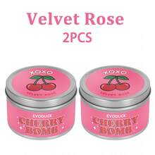 EVODUCK Valentine's Day Scented Candle,Rose Scent, Scented Candles 3oz,Contains Pink And White Crystals. Perfect For Home Meditation And Yoga, And A Thoughtful Spiritual Gift For Women, Men, Valentine's Day, Birthdays, And Anniversaries - Red - View 15
