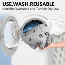 1 Pack Large 39"X27" Washable Pee Pads For Dogs Super Absorbent Dog Training Pads Non-Slip Pet Training Pads Mats Whelping Pads For Dogs Cats Puppy - Multicolor - View 8