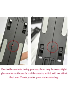 Ergonomic Laptop Stand, Adjustable Aluminum Alloy Foldable Portable Laptop Holder, 7-Level Adjustable Portable 3-Fan Cooling Laptop Stand With Extendable Phone Holder, Suitable For Any Laptop