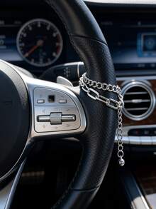 Dây treo vô lăng hình bướm bạc, trang trí nội thất xe hơi, phụ kiện xe hơi dễ thương, đồ trang trí treo xe, trang trí xe hơi độc đáo. - Nhiều màu B - Xem 8