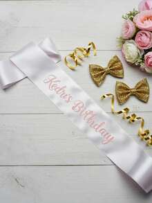 Customized Belt, Personalized Belt (With Logo And Text), Customized Party Belt (With Text), Bridal Belt, Bachelorette Party Belt, Pageant/Birthday Belt, DIY Customized Belt, Customized Bridal Belt, Bachelorette Party Gift, Bridal Belt, Personalized Belt, Bachelorette Party Belt, Customized Belt, Party Gifts, Personalized Gifts, Wedding Party, Gifts, Bridesmaid Proposal Gifts - Multicolor - View 6