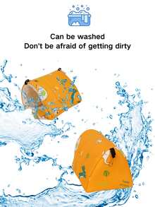 1 pezzo Letto per animali domestici in lana stampata a triangolo, adatto per pappagalli, criceti, cincillà, scoiattoli, letto per animali domestici autunno/inverno. Con design gancio appeso, morbido, traspirante e caldo, utilizzabile in tutte le stagioni. - Giallo - Visualizzare 5