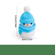 3D打印雪人点击玩具，畅销跨境小玩意，小礼物，减压玩具 - 彩色 - 查看 2