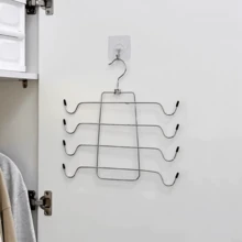Bra Storage Organizer, Closet Underwear Bra Hanger Rack, Suitable For Ties, Underwear, Camisoles And Skirts, Portable Storage Hanger, Suitable For Dorm And Home Closet Organization, Multi-Functional Hanger - Multicolor - View 9