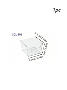 多功能塑料化妆品抽屉收纳盒 - 适用于梳妆台和办公桌上的化妆品、珠宝和配饰收纳，方便整理宿舍文具和日常用品，也适合书房装饰、房间装饰、收纳化妆品、办公用品和其他杂物，旅行必备，女士夏季礼物 - 彩色 - 查看 15
