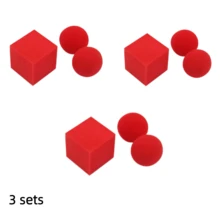 Set de 3 piezas de esponjas mágicas, adecuado para principiantes, incluye formas cuadradas y redondas - Multicolor - Ver 10