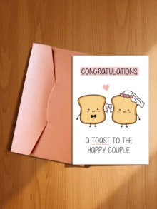 1张，结婚贺卡，祝贺卡，祝酒卡，祝幸福新人（含信封），小型企业用品，感谢卡，生日礼物，卡片，特色商品，礼品卡 - 套裝 - 查看 12