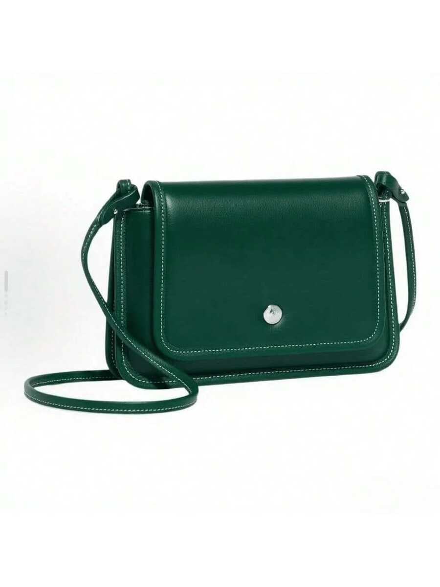 Three-Layer Envelope Bag For Postman, Single-Shoulder Crossbody Camera Bag, Fashionable Clutch For Men And Women - Green - View 1