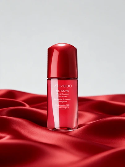 Shiseido Föryngrande anti-aging serum - Anti-aging serum, anti-rynkserum, uppstramande serum, återfuktande serum, hudreparerande serum, lämplig för känslig hud, snabb absorption, resestorlek - 10 ml/0,34 oz