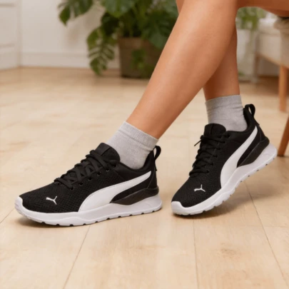 Puma Anzarun Lite 休闲运动鞋，轻便，减震，男女通用，日常健身跑步，款式 371128-02