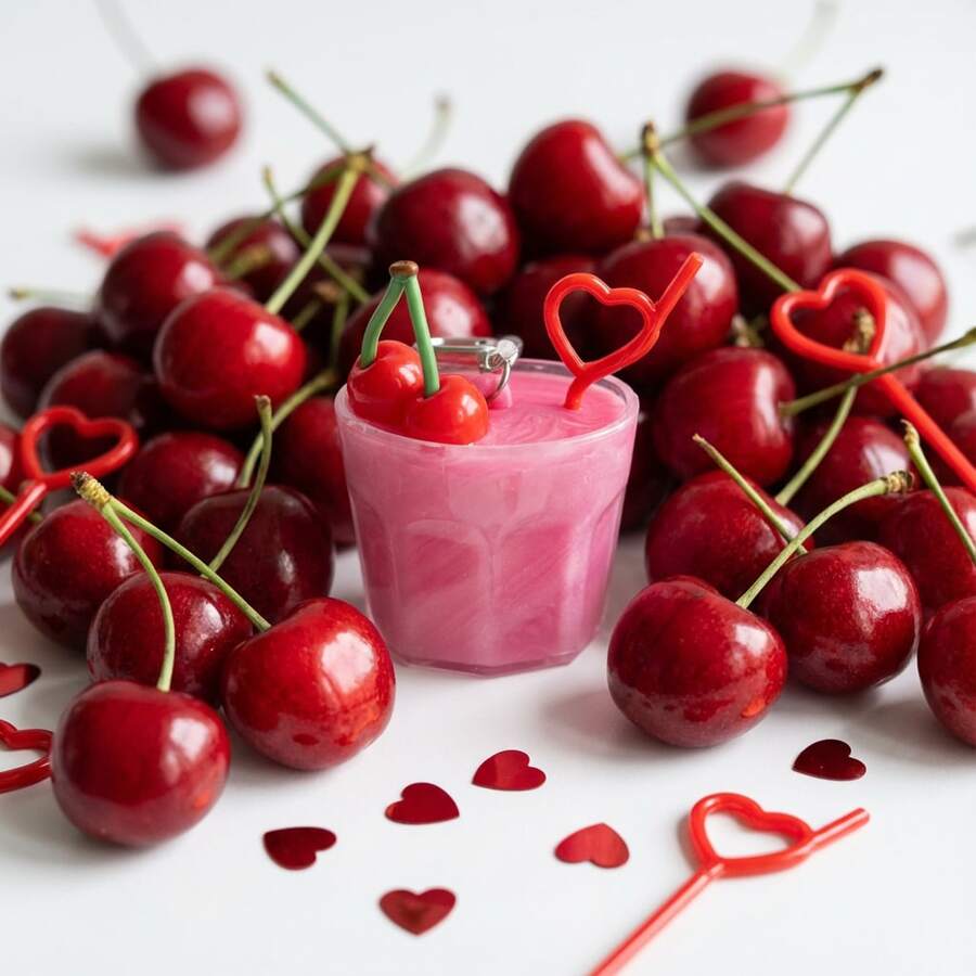 Plush Keychains - CHERRY RED SODA - View 1