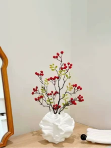 Bình hoa trang trí bằng nhựa tối giản hiện đại, sáng tạo, thích hợp trang trí phòng khách, lối vào, tủ TV, bàn làm việc, nhà cửa, chậu cây nghệ thuật cao cấp, trang trí bàn cà phê, tủ TV phong cách Scandinavia, lựa chọn tốt nhất cho quà tặng Giáng sinh và tiệc tùng. - Phiên bản được nâng cấp và cải tiến - Xem 9