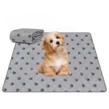 1 Pack Large 39"X27" Washable Pee Pads For Dogs Super Absorbent Dog Training Pads Non-Slip Pet Training Pads Mats Whelping Pads For Dogs Cats Puppy - Multicolor - View 9