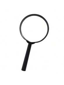 6X & 12X Magnifying Glass, Handheld Portable Double Magnifier With Anti-Glare Anti-Scratch Coating, Suitable For Reading Small Text, Elderly Use, Pocket-Sized For Books, Maps, Phone Repair, Jewelry, Coins, Stamps, Science Observation, Outdoor Exploration (1/2pcs) - Black - View 5