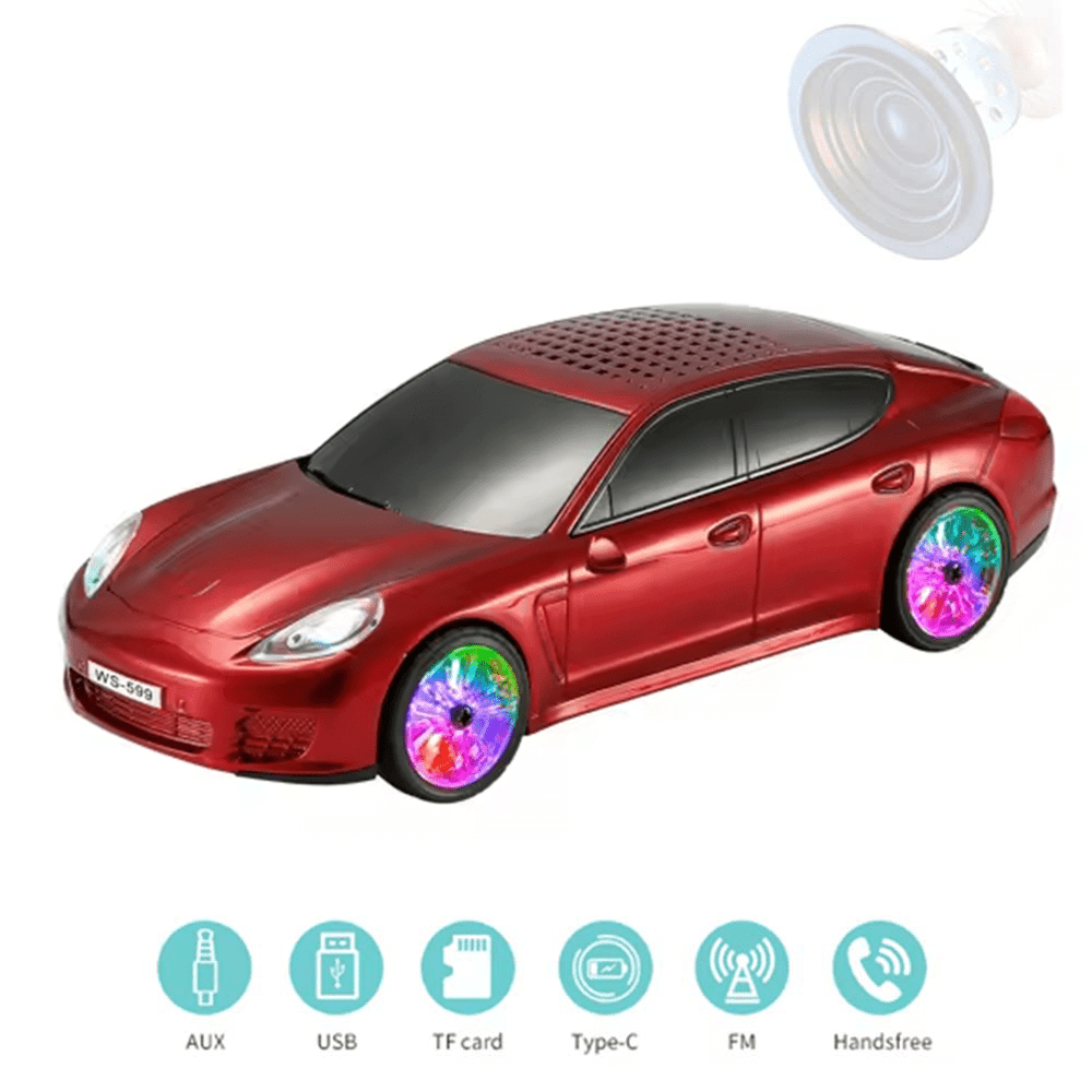 Speaker - Red - View 2