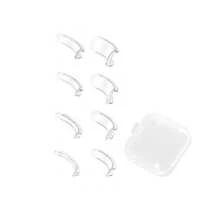Ring Size Adjuster Set, 8 Different Sizes Transparent Ring Adjusters (With Storage Box), 4 Types Of Ring Adjustment Pads, Suitable For All Types Of Loose Rings, Cuttable Invisible Coil Ring Tightener, Unisex - Multicolor - View 13