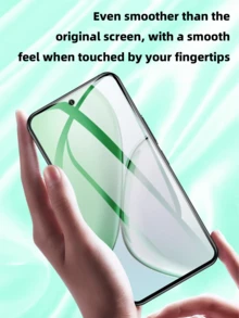 3pcs Privacy Anti-Spy Tempered Glass Screen Protector, Full Coverage, High Definition High Hardness, Anti-Espionage, Anti-Fingerprint, Anti-Scratch, Anti-Sweat, Anti-Drop, Support Fingerprint Unlock, Privacy Protection, Easy Installation, Compatible With Honor/ - Black - View 6