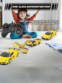 Đồ chơi xe hơi biến hình điều khiển từ xa cho bé trai 4-12 tuổi, xe RC cho bé trai 4-7 tuổi, xe biến hình cho bé trai 4-6 tuổi, xe đồ chơi cho bé trai 5 tuổi, đồ chơi cho bé trai 3-12 tuổi - Nhiều màu - Xem 7