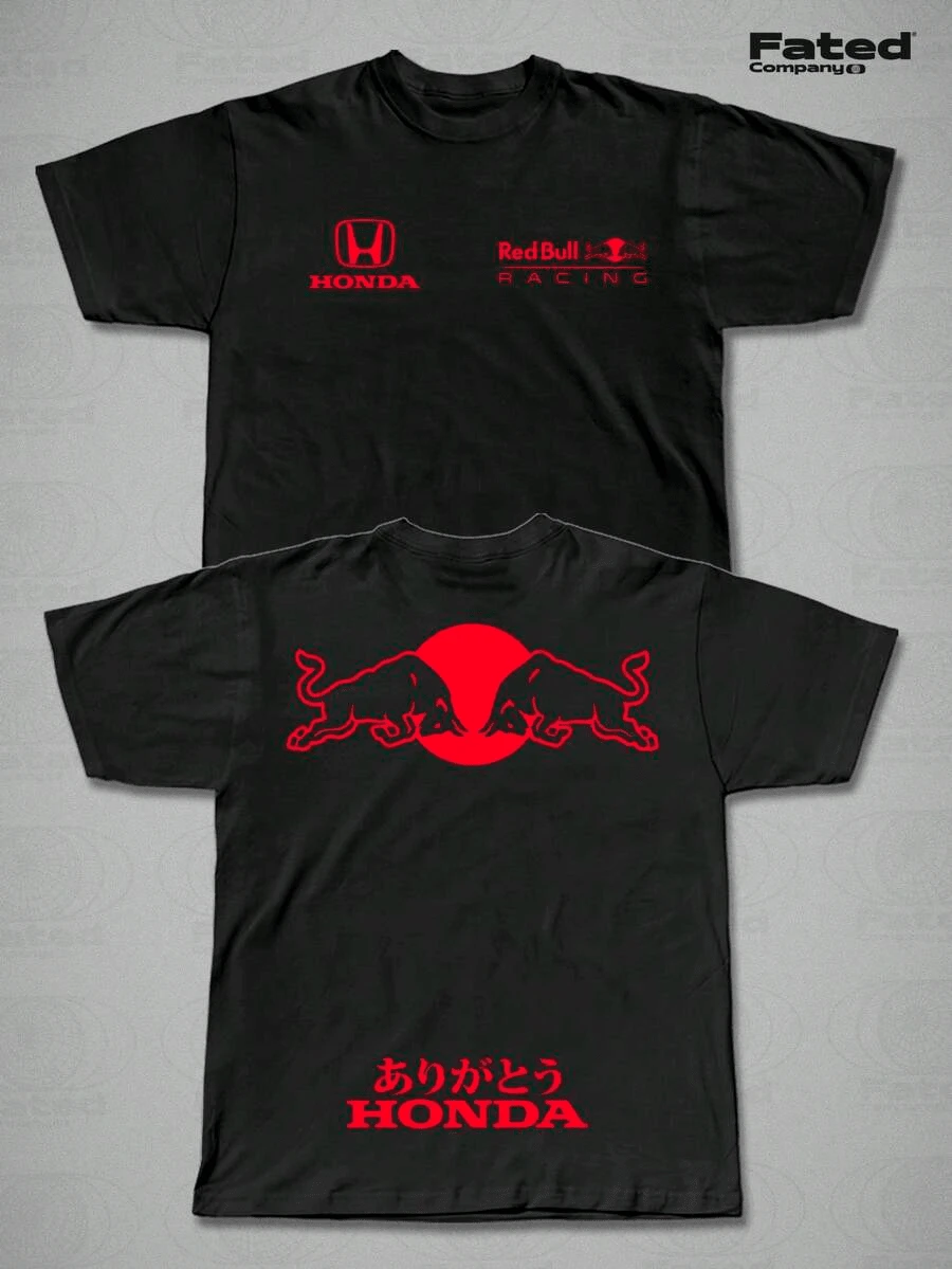 Oversized F1 Red Bull Türkiye 2021 T-Shirt, Unisex, 100% Cotton. - màu đen - Xem 1