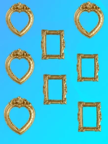 1件/套 复古INS风金色迷你雕像摆件冰箱贴,美甲饰品展示道具,3D立体雕塑贝多芬与大卫装饰 - 彩色 - 查看 20