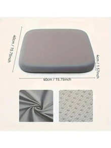 4厘米厚4D记忆海绵腰垫 - 超柔软人体工学腰枕，透气性佳，适用于办公椅和汽车座椅，家用/办公记忆海绵坐垫，涤纶面料，舒适坐感，符合人体工学设计，高密度海绵，适合办公桌椅使用，也可用于办公室装饰、房间装饰、座椅腰枕和游戏椅。 - 彩色 - 查看 8