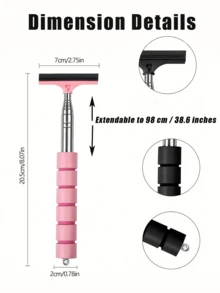Multifunctional Defogger Quickly Removes Dew From Car Windows And Rearview Mirrors, Suitable For Travelers, Portable Snow Brush, Can Be Used For Car, Kitchen, Home Cleaning, Travel Essential, Cleaning Tool, Holiday Necessity, Summer Supplies - Multicolor - View 5